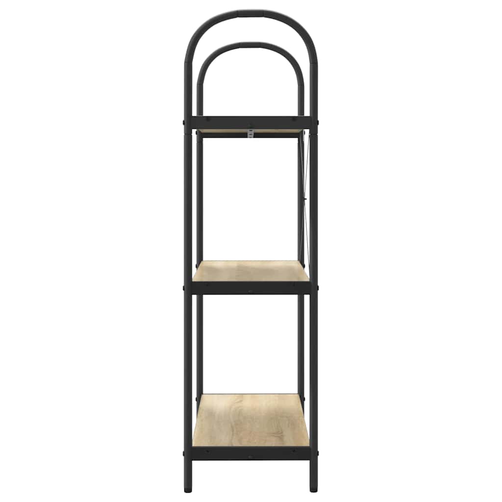 Raft pentru cărți Stejar sonoma 80 x 30 x 109 cm Lemn compozit GartenMobel Dekor