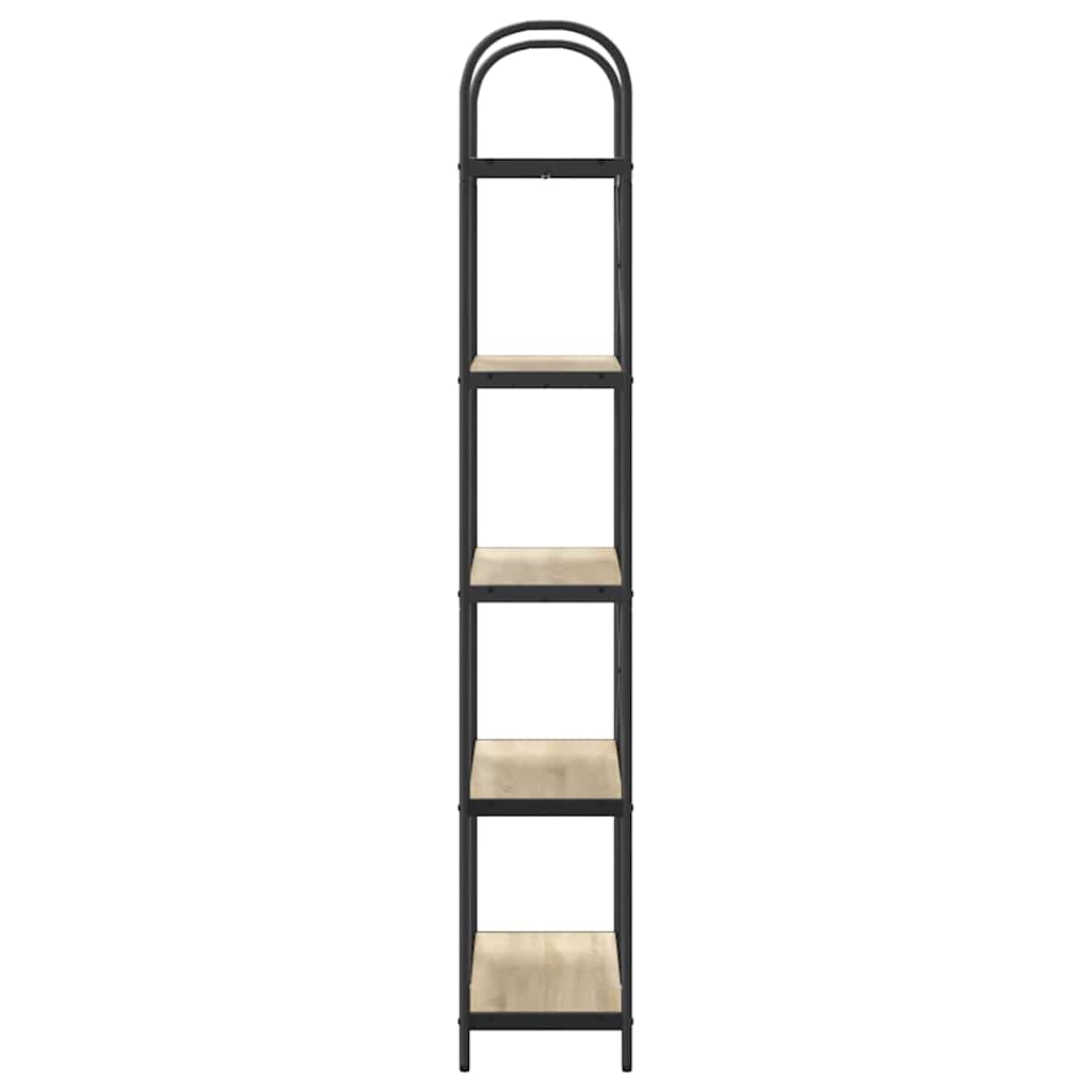 Raft pentru cărți Stejar sonoma 80 x 30 x 183 cm Lemn compozit GartenMobel Dekor