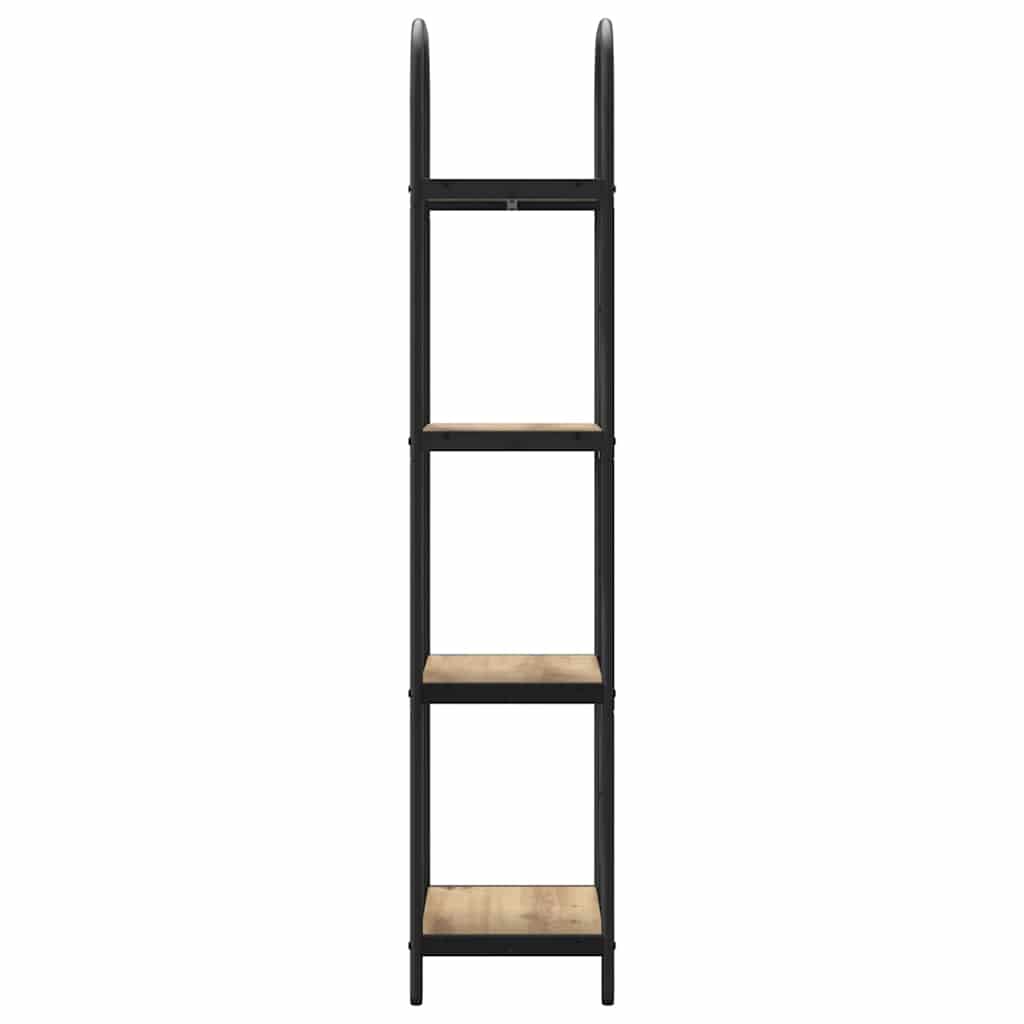 Raft pentru cărți stejar artizanal 40 x 30 x 146 cm GartenMobel Dekor