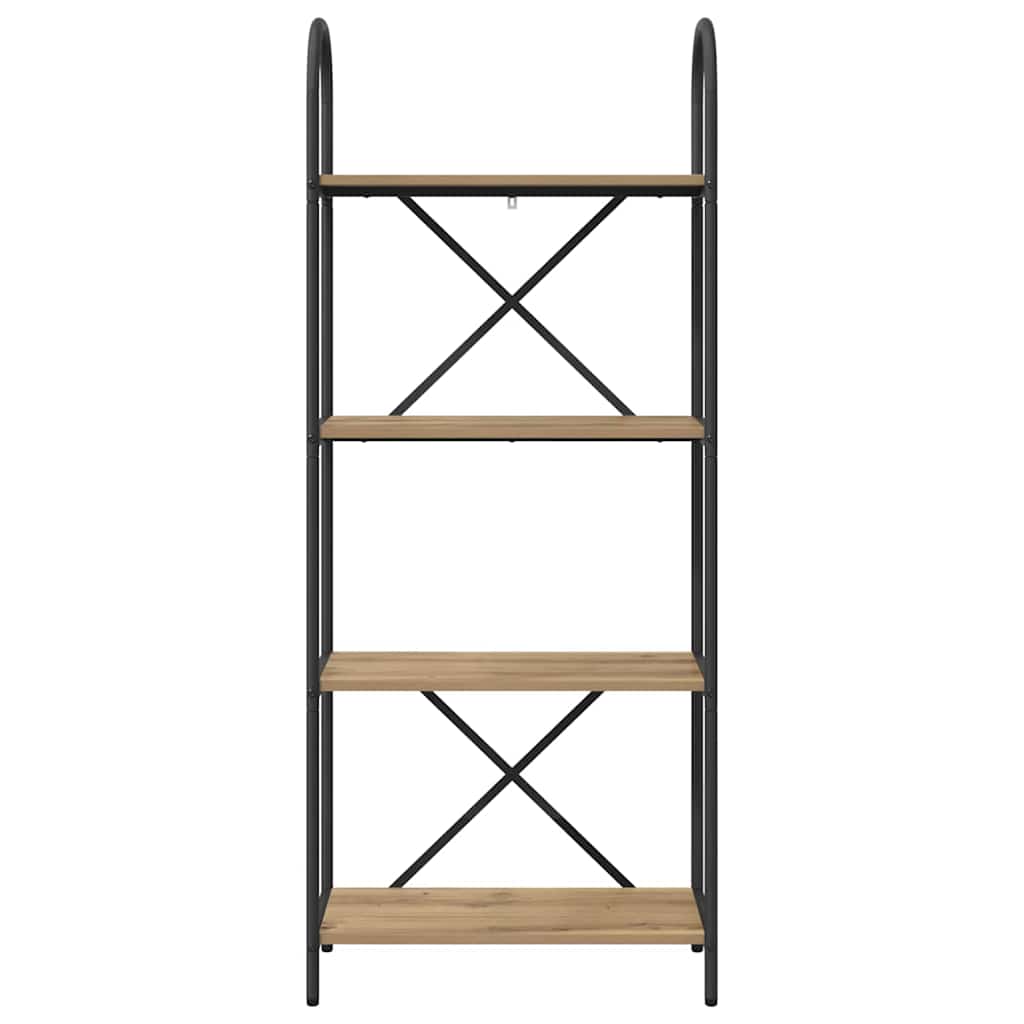 Raft pentru cărți stejar artizanal 60 x 30 x 146 cm GartenMobel Dekor