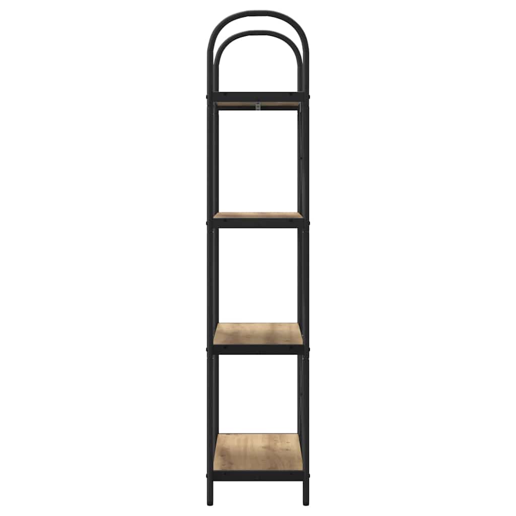 Raft pentru cărți stejar artizanal 60 x 30 x 146 cm GartenMobel Dekor