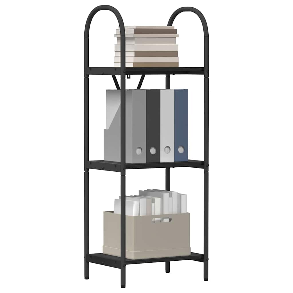 Raft pentru cărți Stejar negru 40 x 30 x 109 cm Lemn compozit GartenMobel Dekor