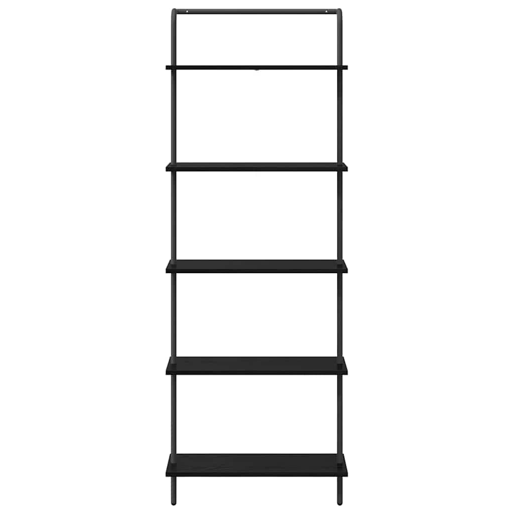 Raft pentru cărți Stejar negru 60 x 24 x 168 cm Lemn compozit GartenMobel Dekor