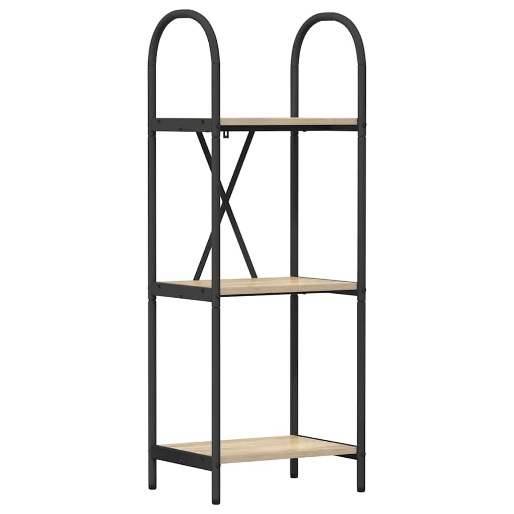 Raft pentru cărți Stejar sonoma 40 x 30 x 109 cm Lemn compozit GartenMobel Dekor