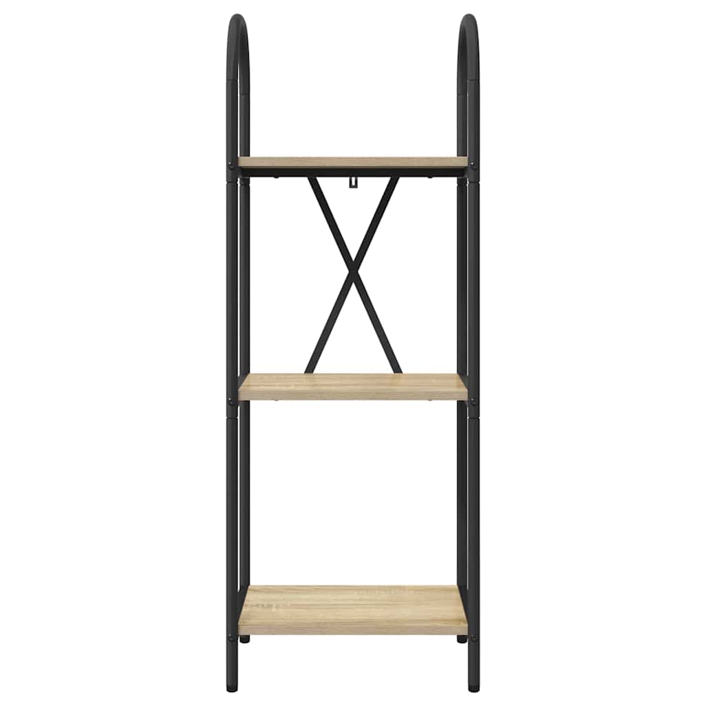 Raft pentru cărți Stejar sonoma 40 x 30 x 109 cm Lemn compozit GartenMobel Dekor