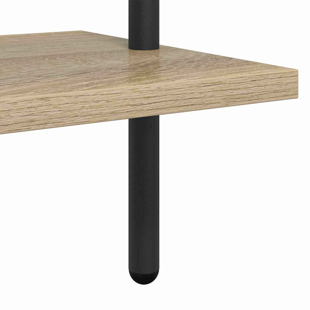 Raft pentru cărți Stejar sonoma 60 x 24 x 203 cm Lemn compozit GartenMobel Dekor