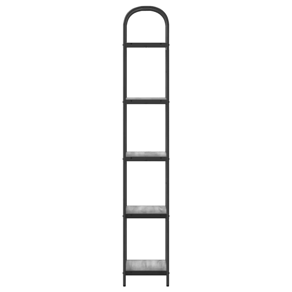 Raft pentru cărți sonoma gri 40 x 30 x 183 cm Lemn compozit GartenMobel Dekor
