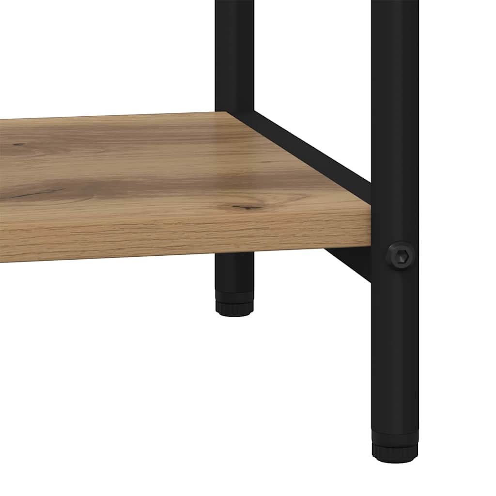 Raft pentru cărți stejar artizanal 40 x 30 x 183 cm GartenMobel Dekor