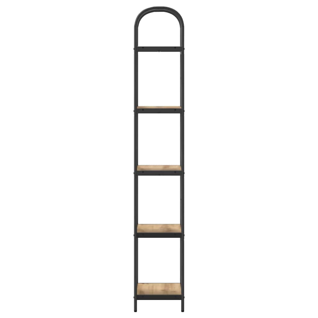 Raft pentru cărți stejar artizanal 40 x 30 x 183 cm GartenMobel Dekor