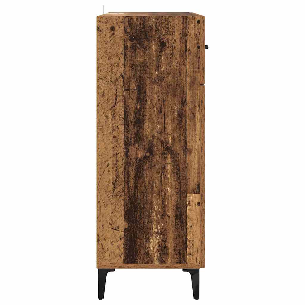 Bufet cu sertar Lemn vechi 34 x 69.5 x 90 cm Lemn compozit GartenMobel Dekor