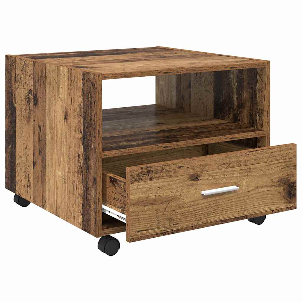 Masă de cafea Lemn vechi 55 x 55 x 45 cm Lemn compozit GartenMobel Dekor