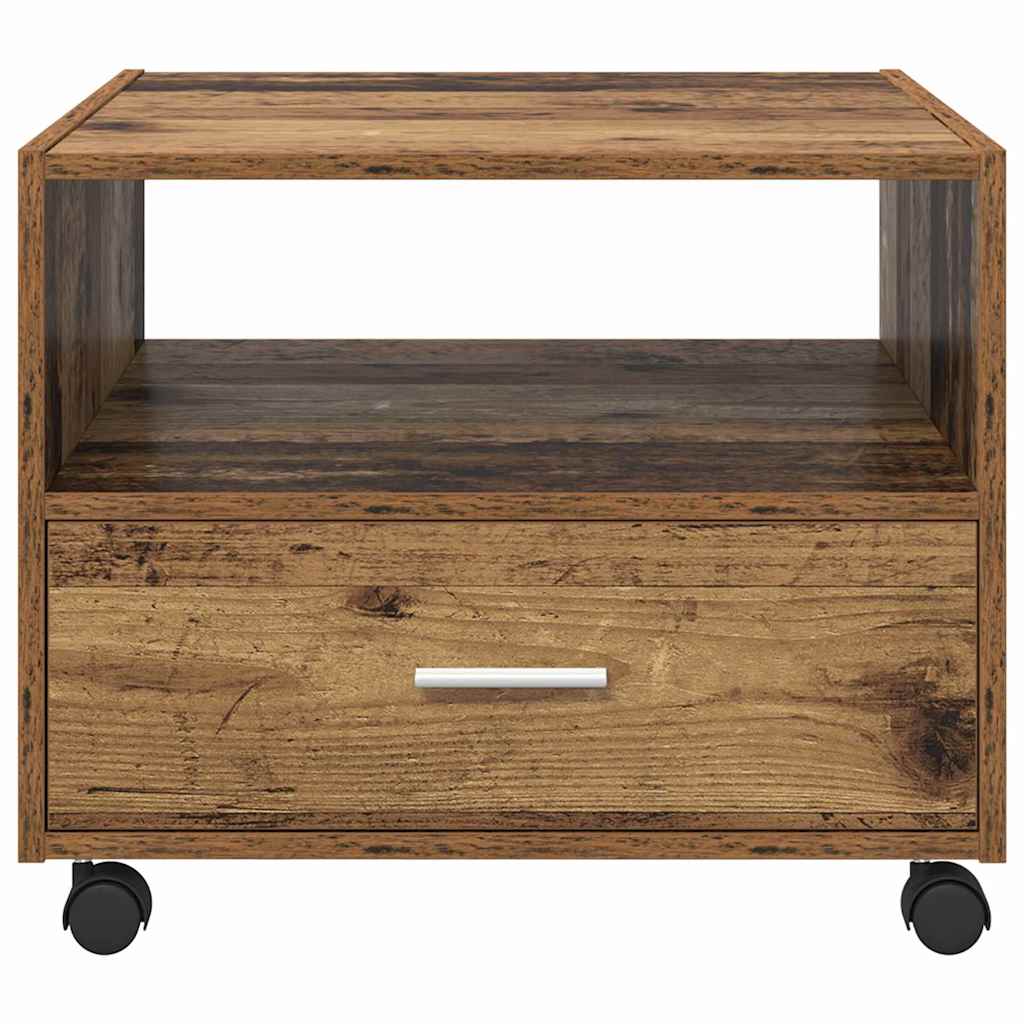 Masă de cafea Lemn vechi 55 x 55 x 45 cm Lemn compozit GartenMobel Dekor