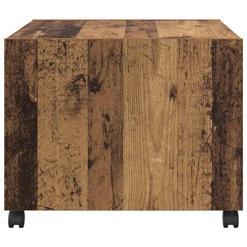 Masă de cafea Lemn vechi 55 x 55 x 45 cm Lemn compozit GartenMobel Dekor