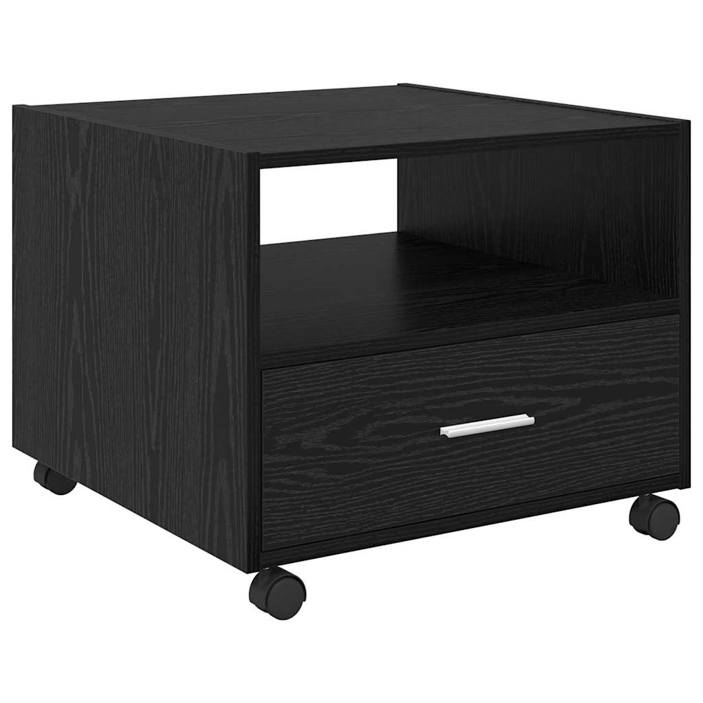 Masă de cafea Stejar negru 55 x 55 x 45 cm Lemn compozit GartenMobel Dekor