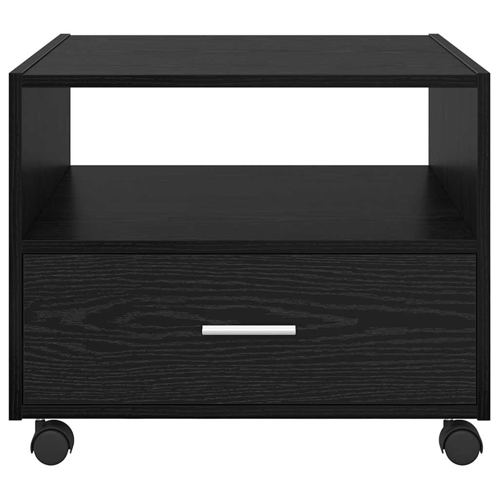 Masă de cafea Stejar negru 55 x 55 x 45 cm Lemn compozit GartenMobel Dekor