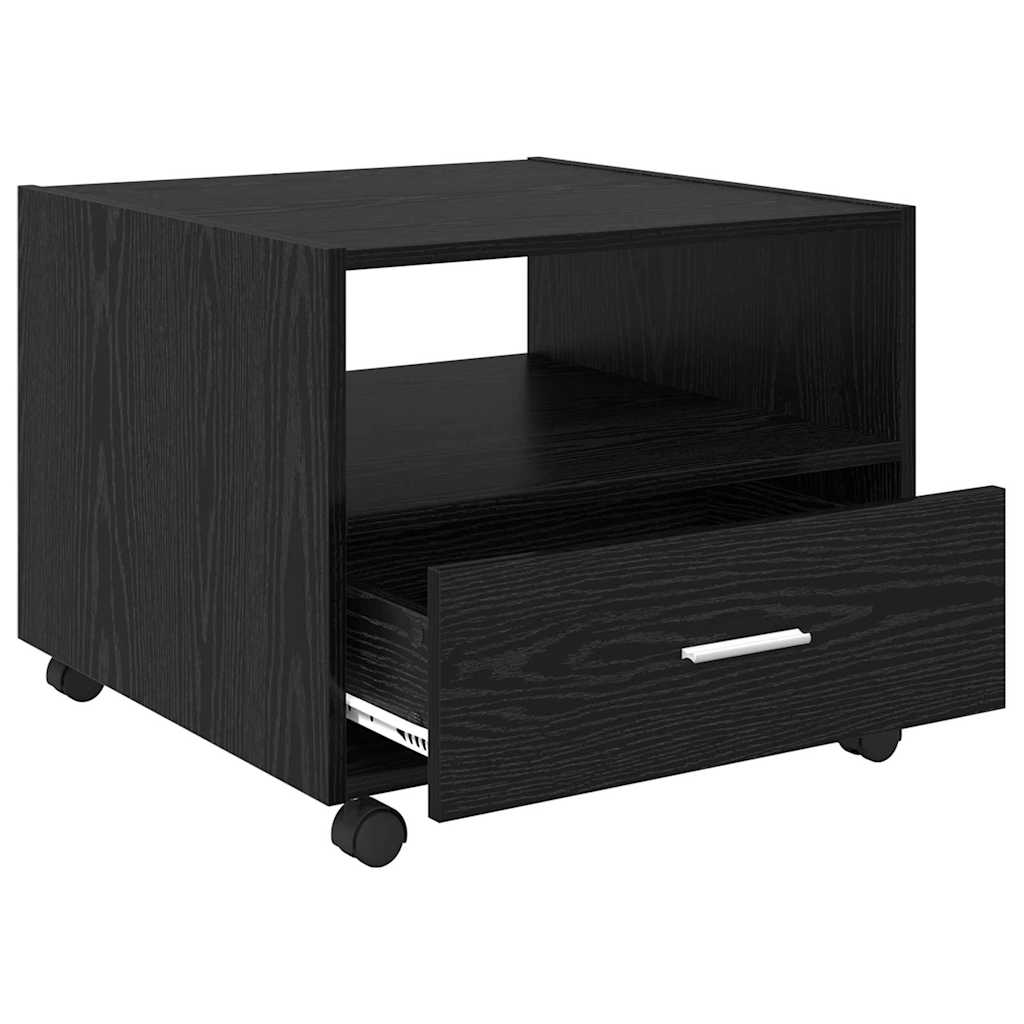 Masă de cafea Stejar negru 55 x 55 x 45 cm Lemn compozit GartenMobel Dekor