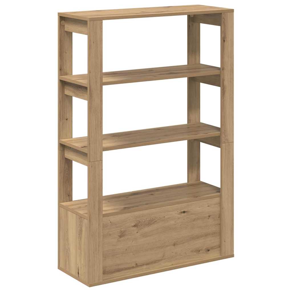 Bufet stejar artizanal 30 x 80 x 119.5 cm Lemn compozit GartenMobel Dekor