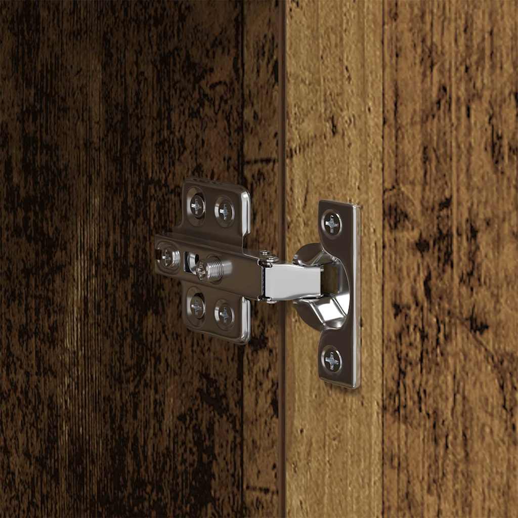 Dulap de noapte Lemn vechi 50 x 36 x 60 cm Lemn compozit GartenMobel Dekor