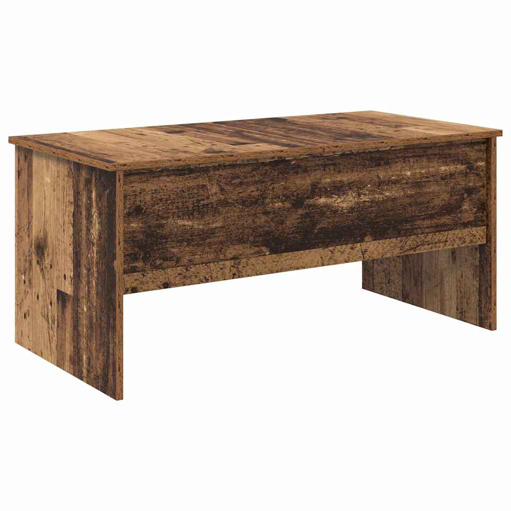 Masă de cafea Lemn vechi 102 x 50.5 x 46.5 cm Lemn compozit GartenMobel Dekor