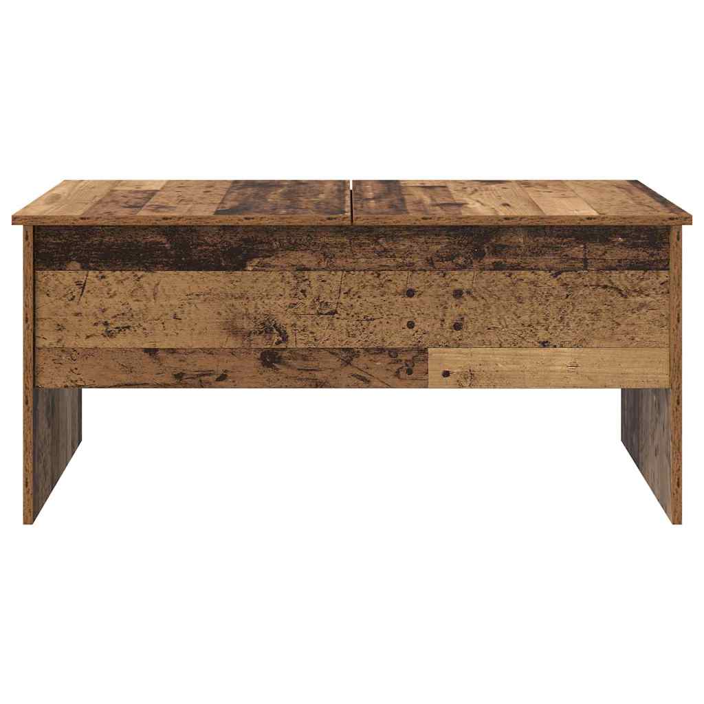 Masă de cafea Lemn vechi 102 x 50.5 x 46.5 cm Lemn compozit GartenMobel Dekor
