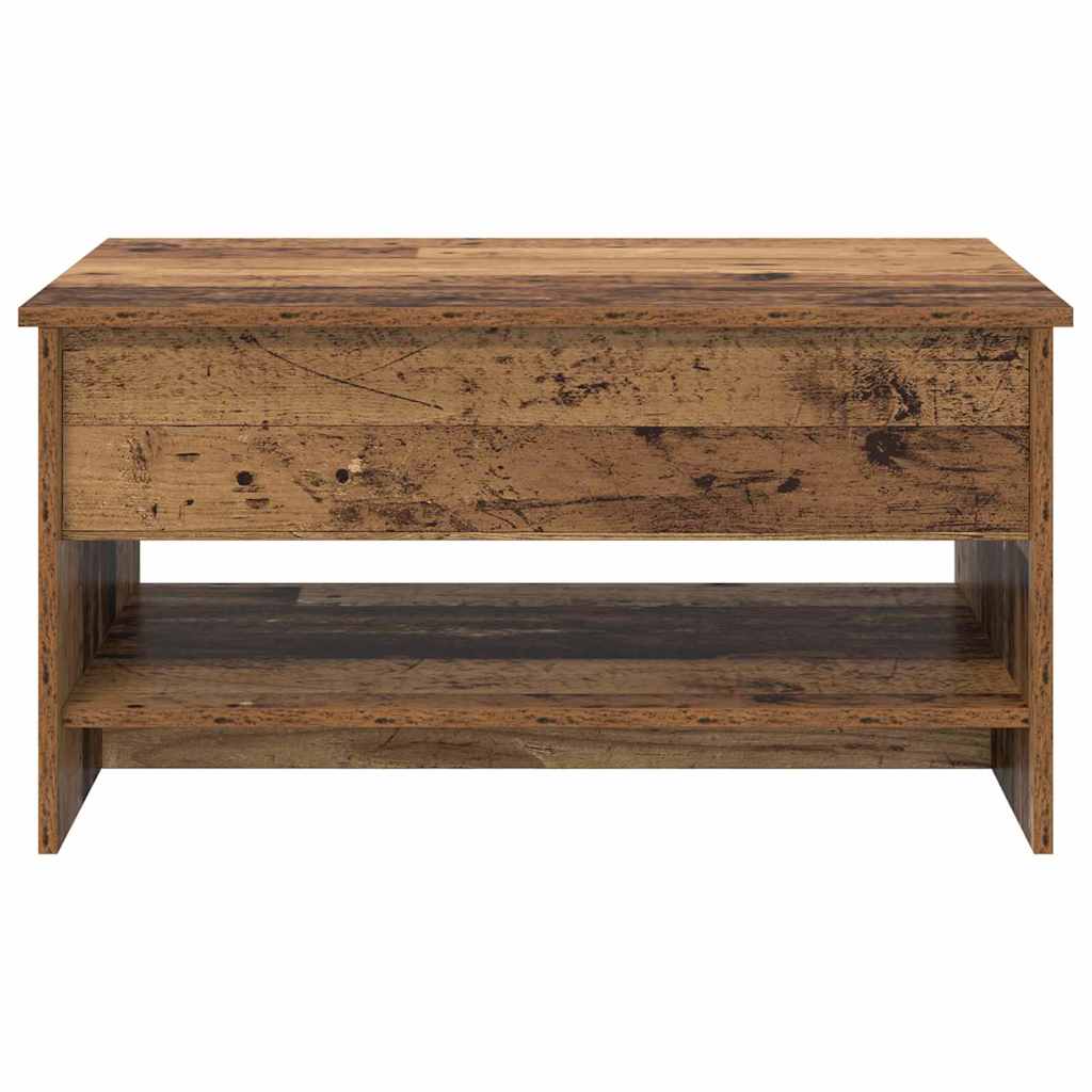 Masă de cafea Lemn vechi 80 x 50.5 x 41.5 cm Lemn compozit GartenMobel Dekor