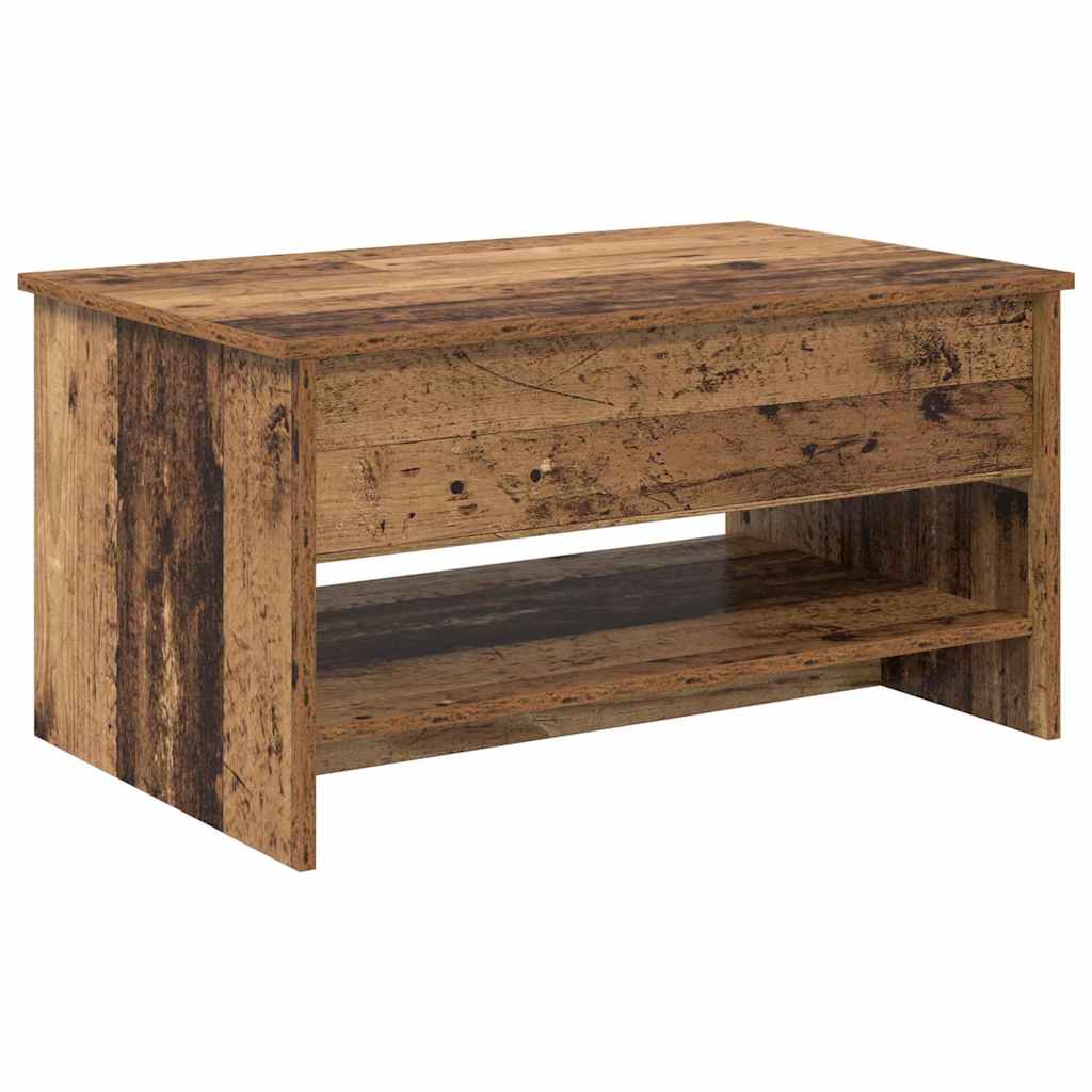 Masă de cafea Lemn vechi 80 x 50.5 x 41.5 cm Lemn compozit GartenMobel Dekor
