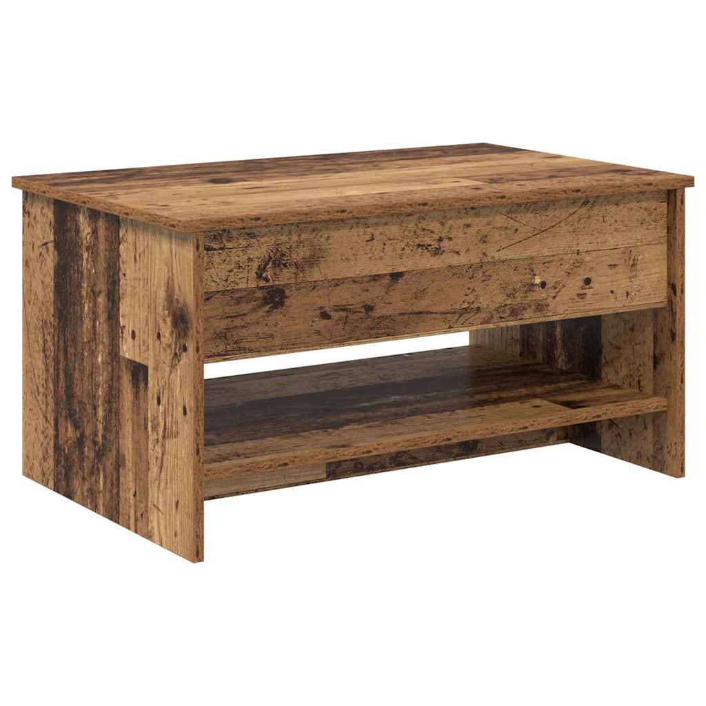Masă de cafea Lemn vechi 80 x 50.5 x 41.5 cm Lemn compozit GartenMobel Dekor