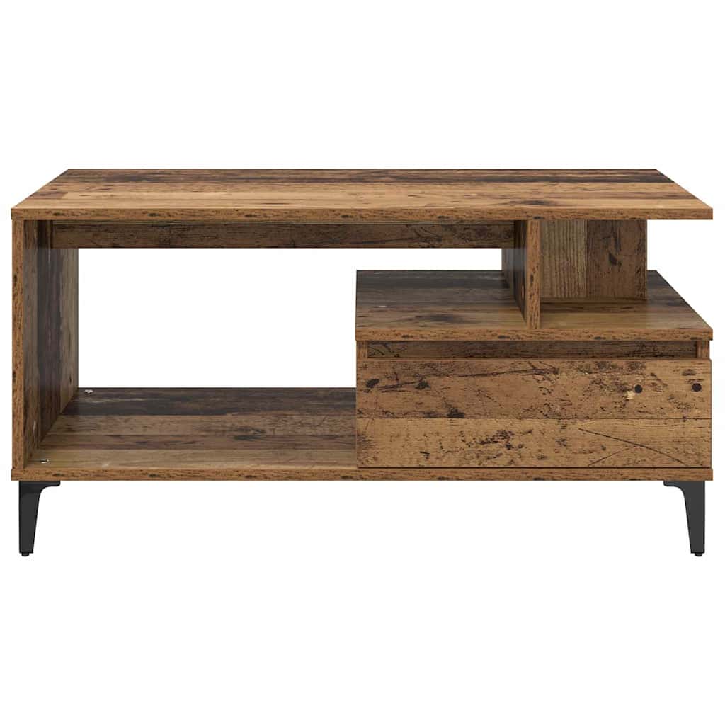 Masă de cafea Lemn vechi 90 x 49 x 45 cm Lemn compozit GartenMobel Dekor