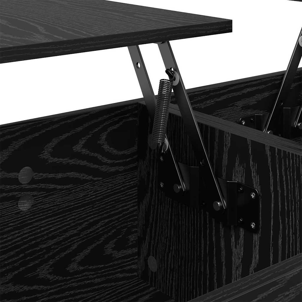 Masă de cafea Stejar negru 102 x 50.5 x 46.5 cm Lemn compozit GartenMobel Dekor
