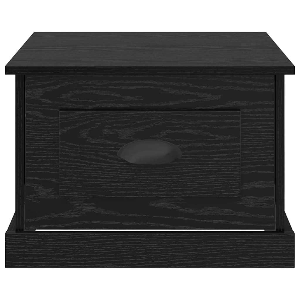 Masă de cafea Stejar negru 50 x 50 x 35 cm Lemn compozit GartenMobel Dekor