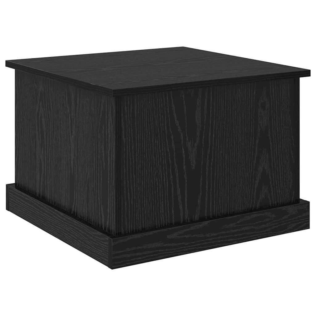 Masă de cafea Stejar negru 50 x 50 x 35 cm Lemn compozit GartenMobel Dekor
