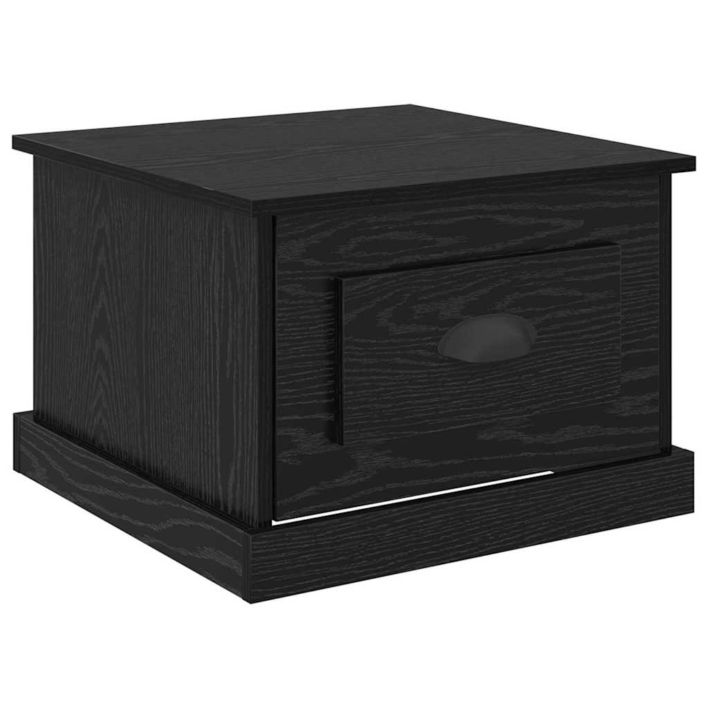 Masă de cafea Stejar negru 50 x 50 x 35 cm Lemn compozit GartenMobel Dekor