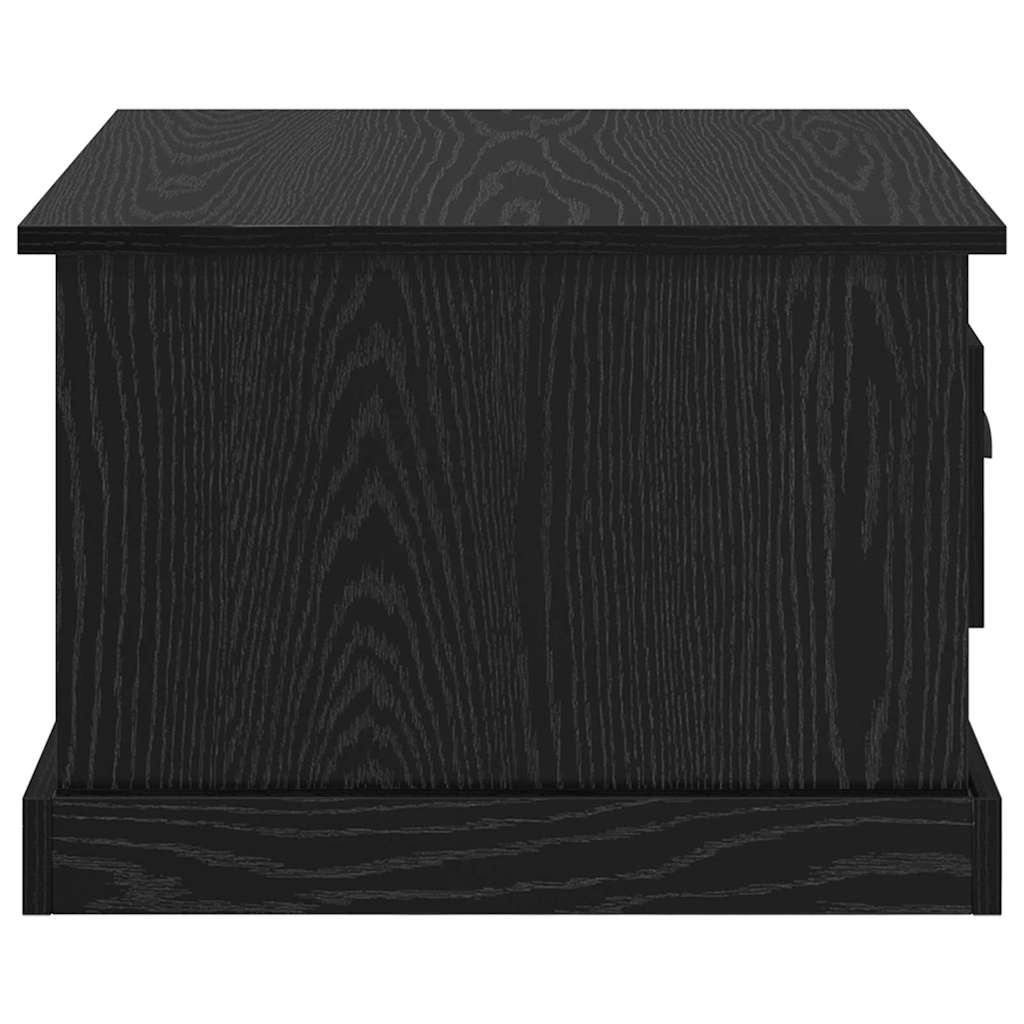 Masă de cafea Stejar negru 50 x 50 x 35 cm Lemn compozit GartenMobel Dekor