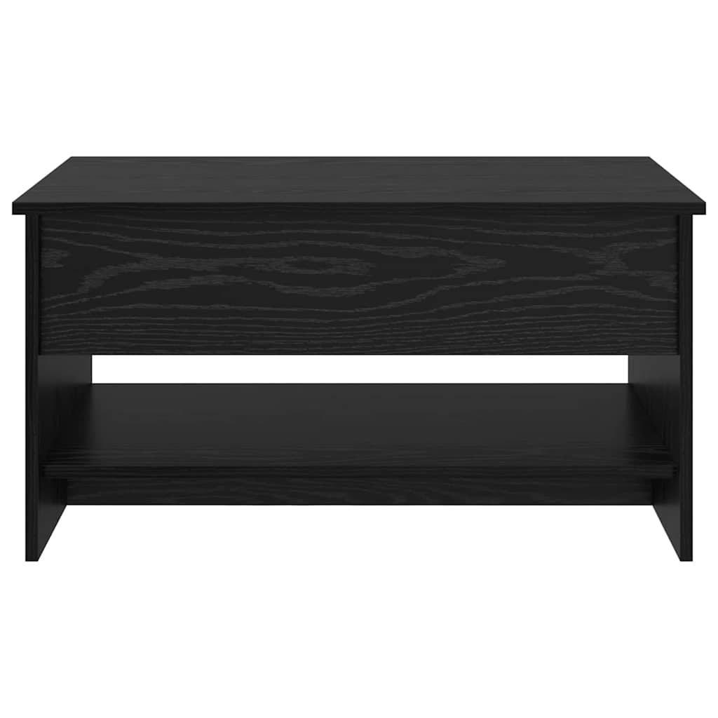 Masă de cafea Stejar negru 80 x 50.5 x 41.5 cm Lemn compozit GartenMobel Dekor
