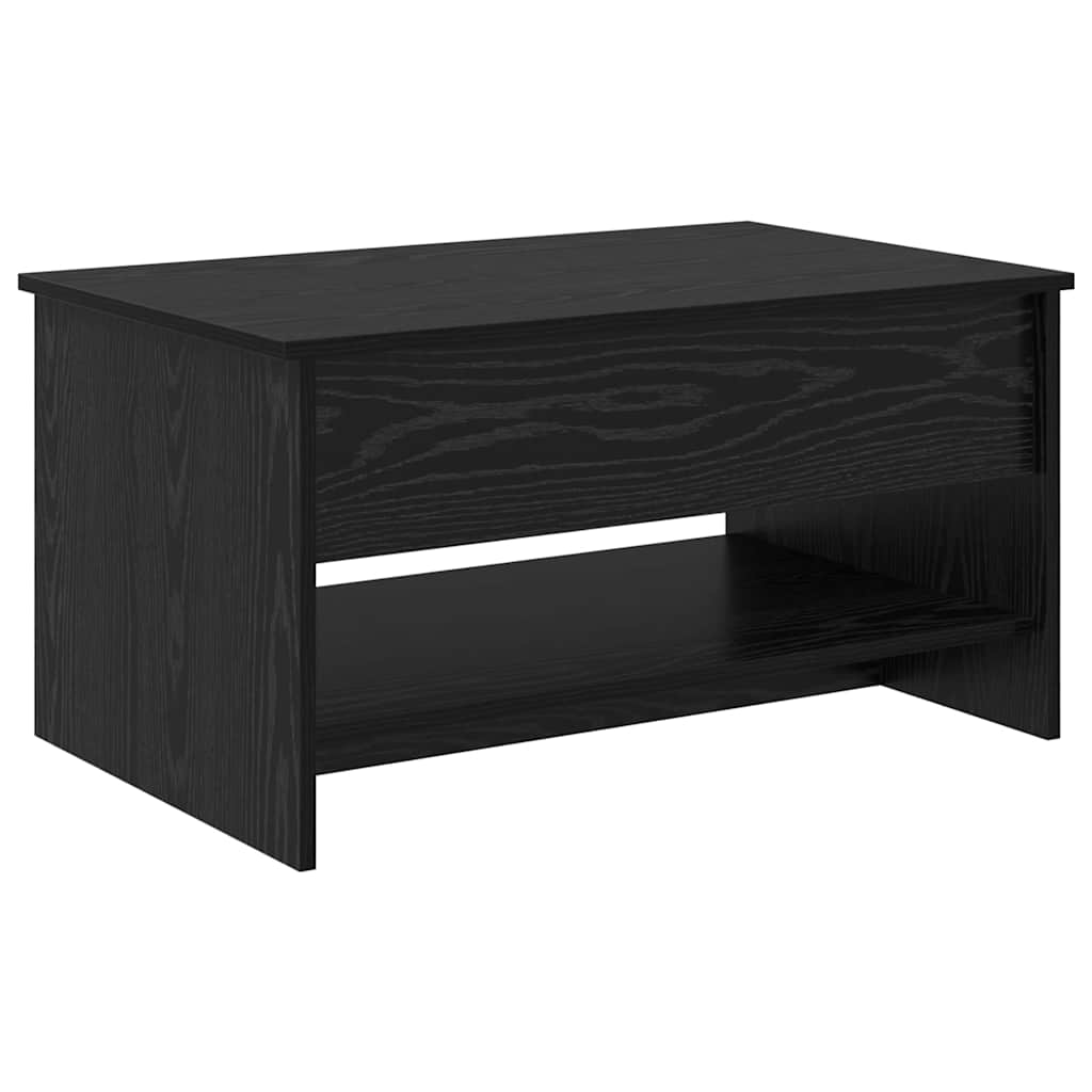 Masă de cafea Stejar negru 80 x 50.5 x 41.5 cm Lemn compozit GartenMobel Dekor