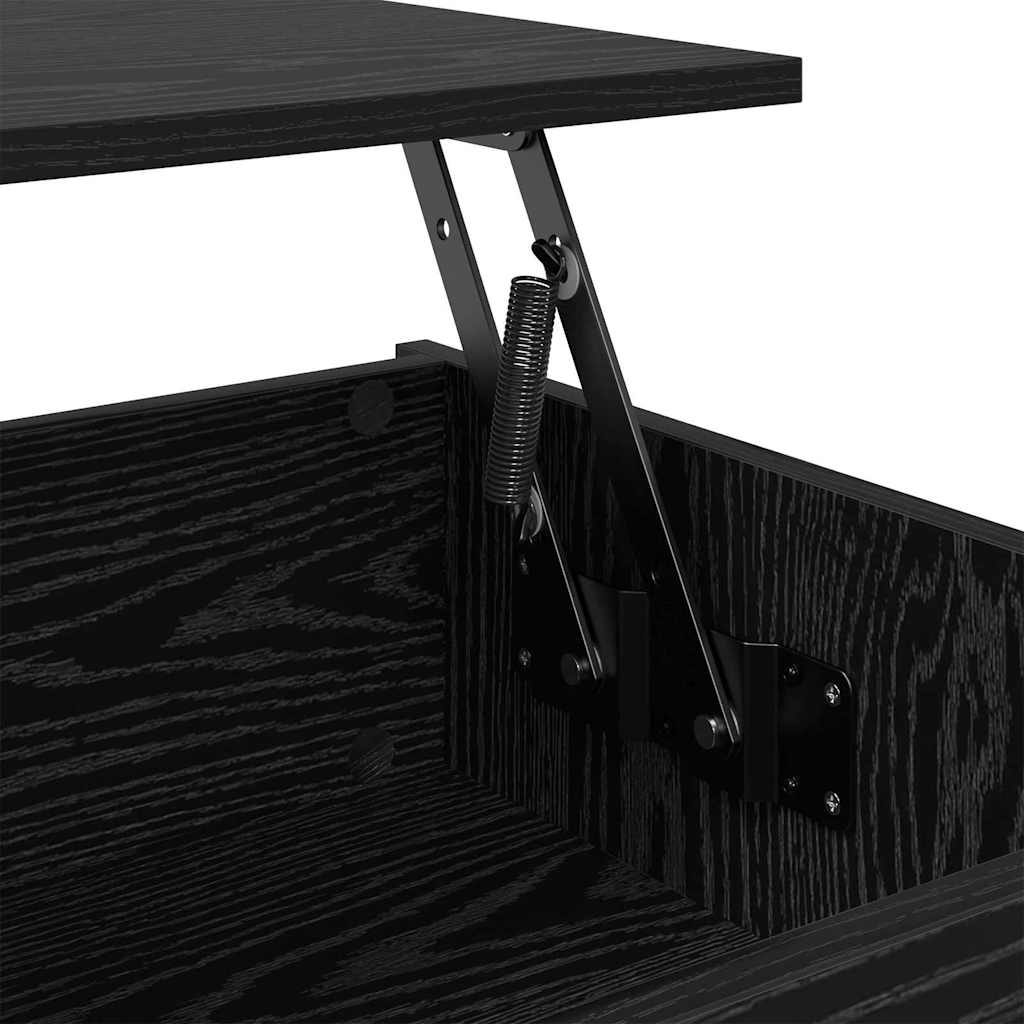 Masă de cafea Stejar negru 80 x 50.5 x 41.5 cm Lemn compozit GartenMobel Dekor