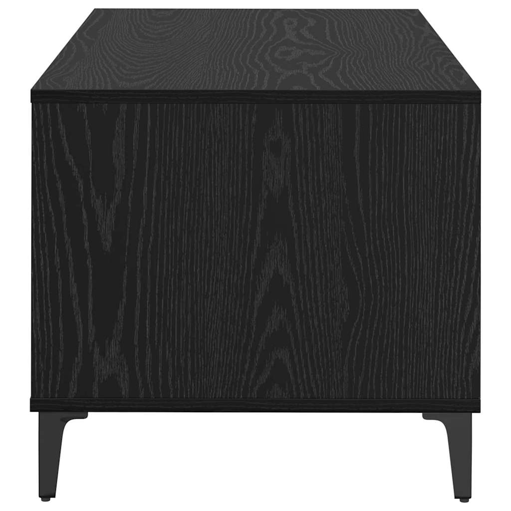 Masă de cafea Stejar negru 90 x 49 x 45 cm Lemn compozit GartenMobel Dekor