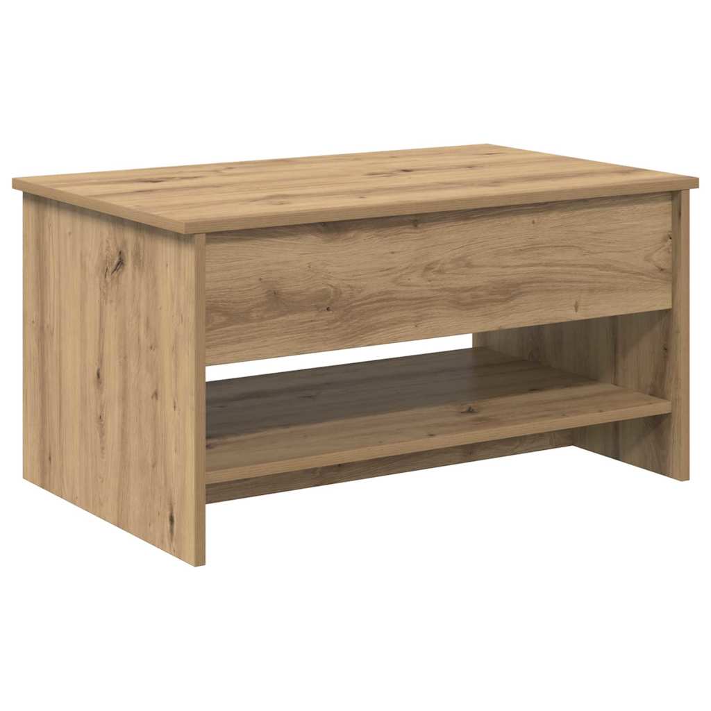 Masă de cafea stejar artizanal 80 x 50.5 x 41.5 cm GartenMobel Dekor