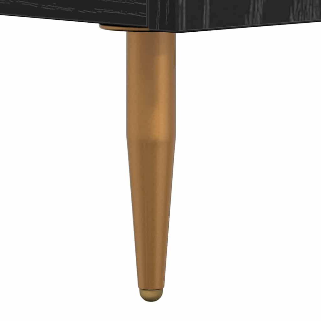 Bufet Stejar negru 34 x 34.5 x 90 cm Lemn compozit GartenMobel Dekor