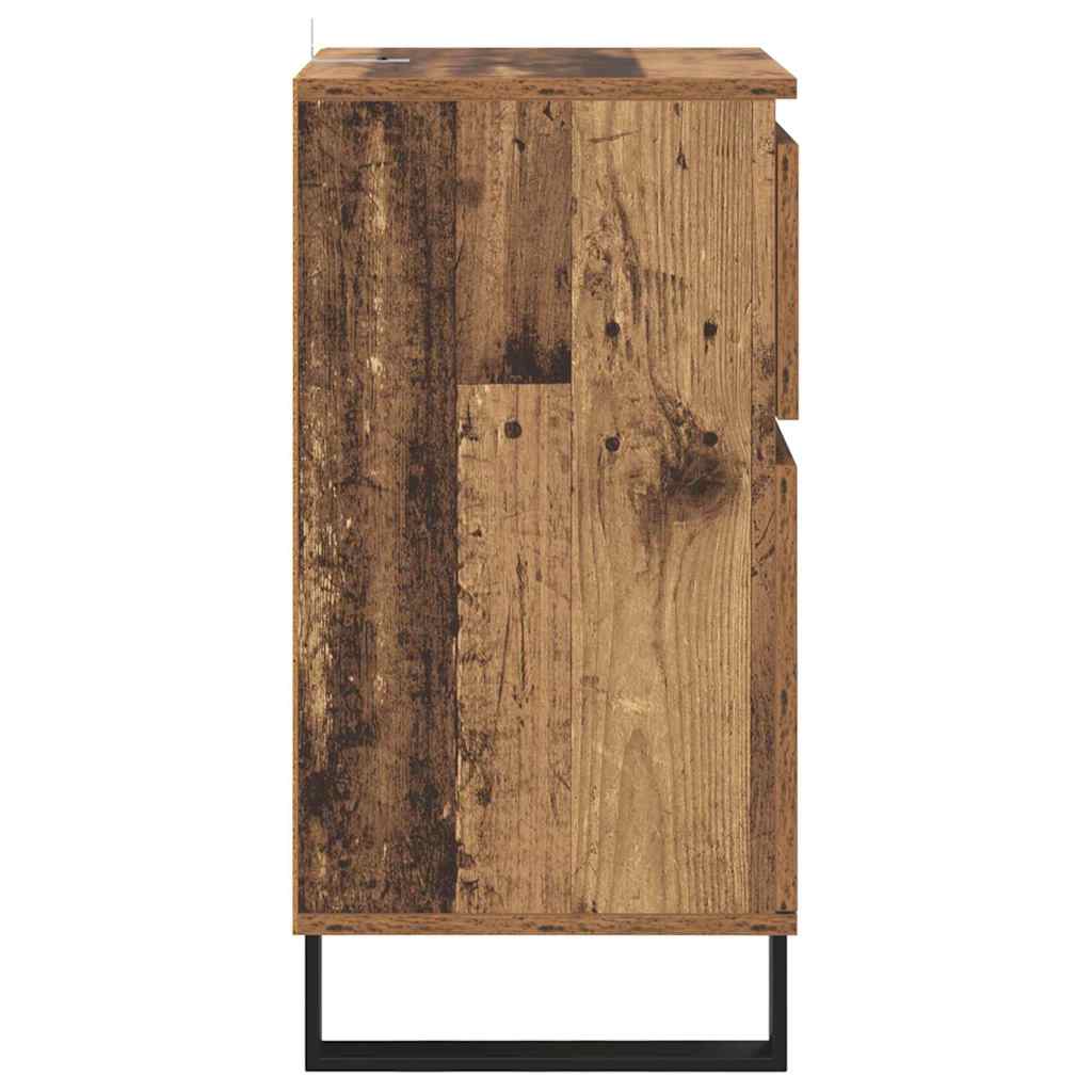 Bufet cu sertar Lemn vechi 35 x 40 x 70 cm Lemn compozit GartenMobel Dekor