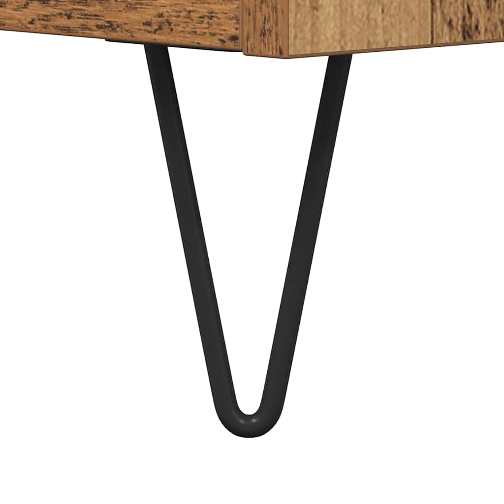 Bufet cu sertar Lemn vechi 35 x 40 x 70 cm Lemn compozit GartenMobel Dekor