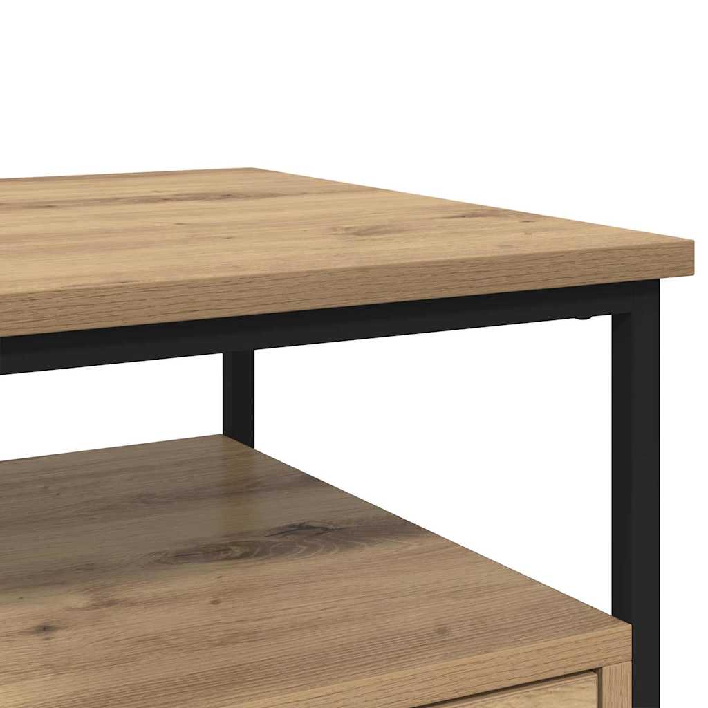 Dulap de noapte 2 pcs stejar artizanal 40 x 42 x 56 cm GartenMobel Dekor