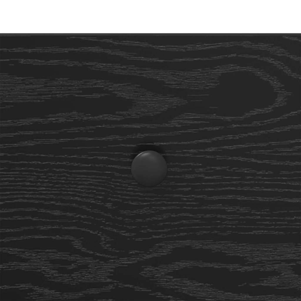 Dulap de noapte Stejar negru 40 x 42 x 50 cm Lemn compozit GartenMobel Dekor