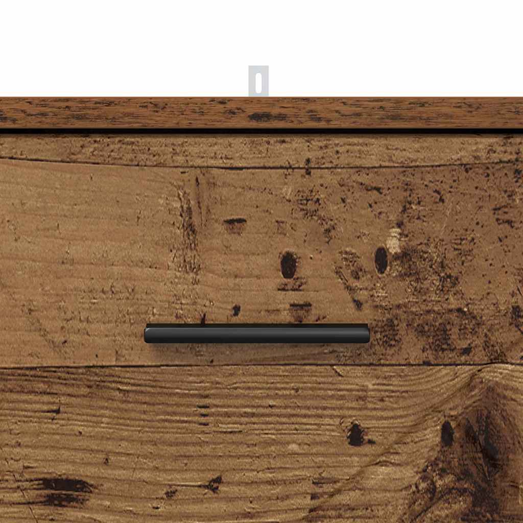 Dulap de noapte Lemn vechi 38 x 38 x 66 cm Lemn compozit GartenMobel Dekor