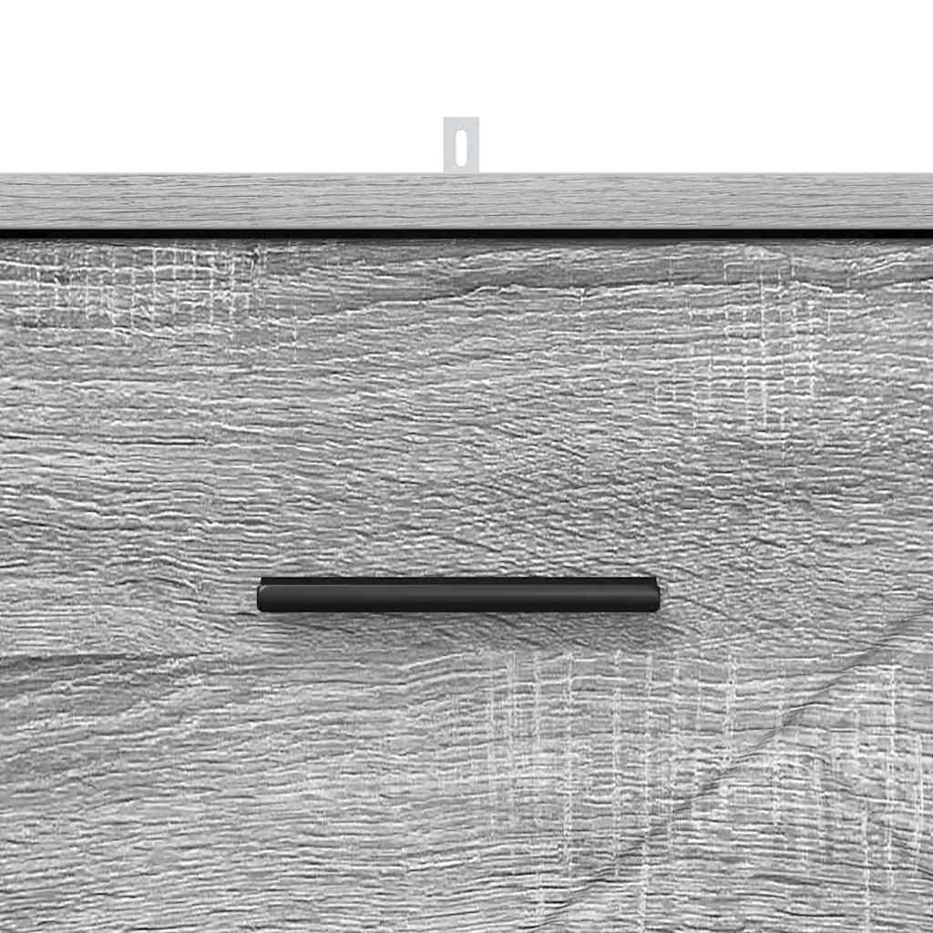 Dulap de noapte sonoma gri 38 x 38 x 66 cm Lemn compozit GartenMobel Dekor
