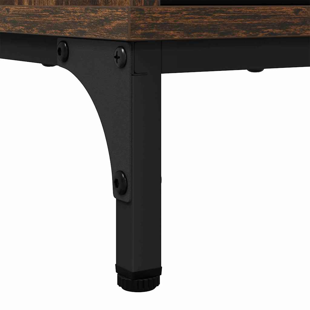 Bufet Stejar afumat 69.5 x 33 x 82 cm Lemn compozit GartenMobel Dekor