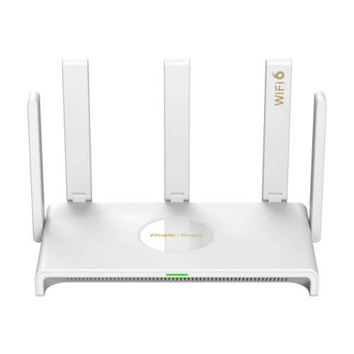 Router WiFi 6 Dual Band, 5 x RJ45 Gigabit, AX3000, 5 dBi, Dual-WAN, Cloud Management - Ruijie RG-EW3000GX SafetyGuard Surveillance