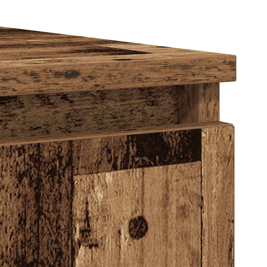 Bufetă cu sertare Lemn vechi 100,5x35x98,5 cm Lemn prelucrat GartenMobel Dekor