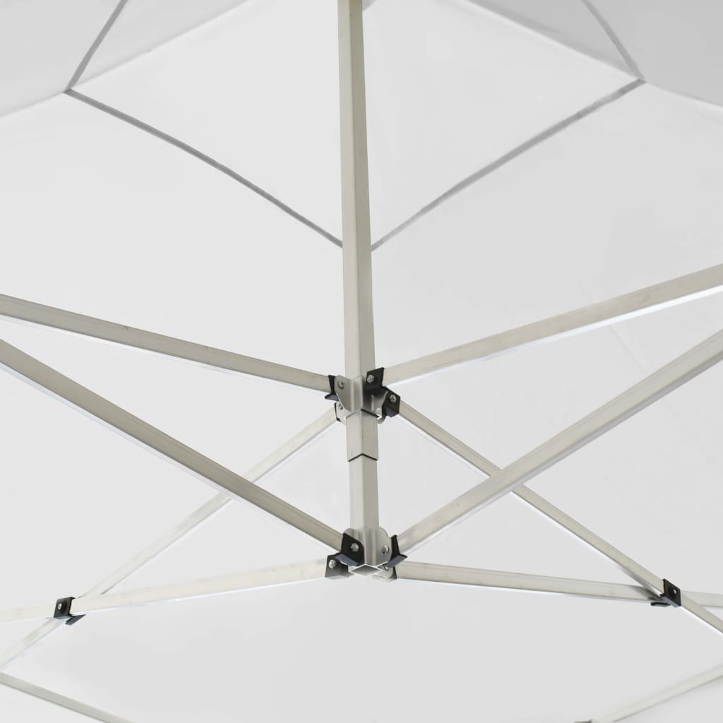 Cort de petrecere pliabil cu pereți, alb, 3 x 3 m, aluminiu GartenMobel Dekor