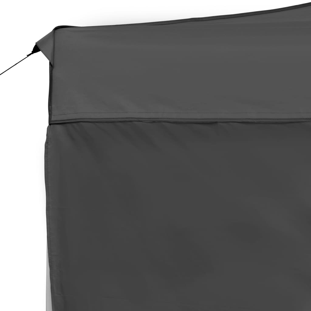 Cort de petrecere pliabil cu pereți antracit, 4,5x3 m, aluminiu GartenMobel Dekor